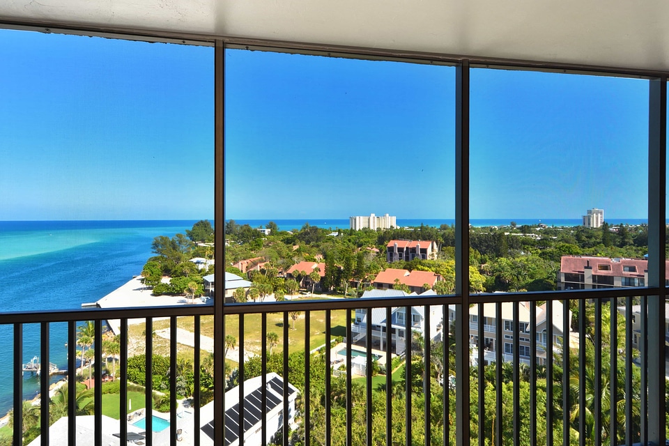 Architecture balcony beach