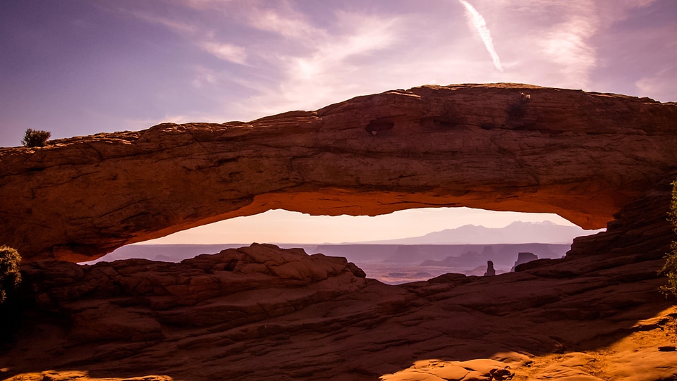 Canyon cloud dawn photo