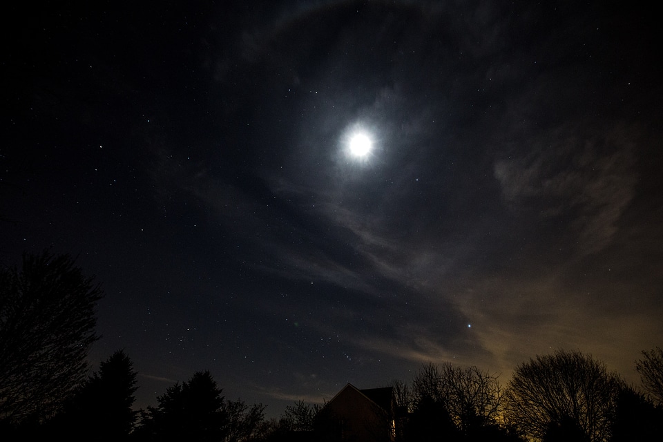 Astronomy cloud constellation