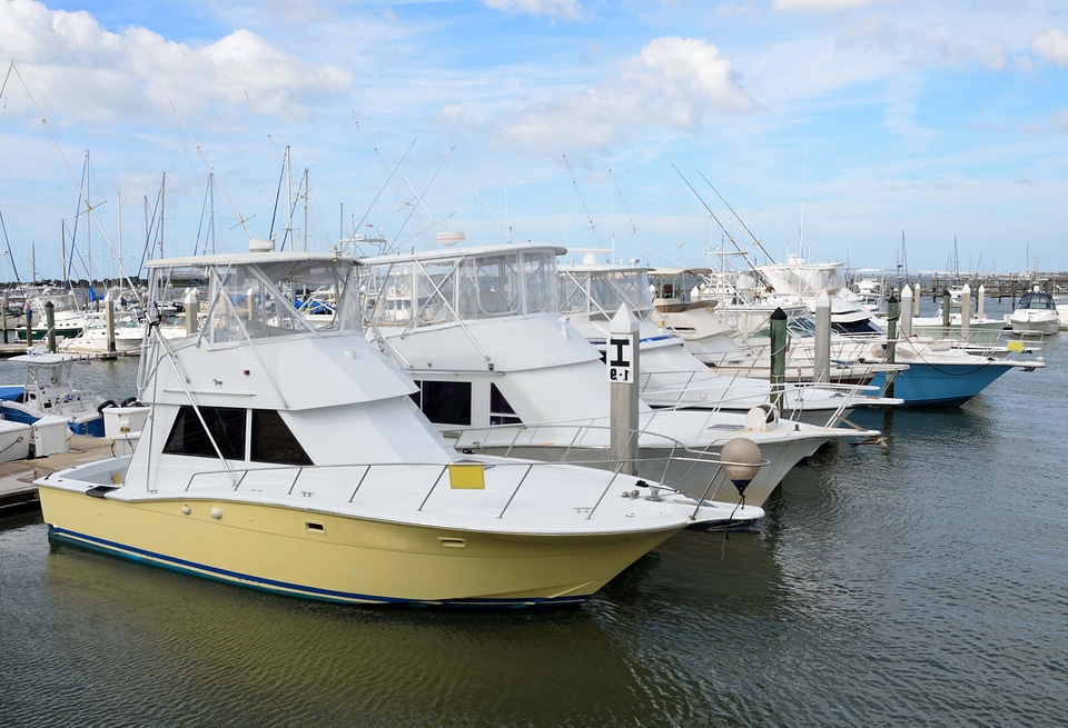 Bay boat catamaran