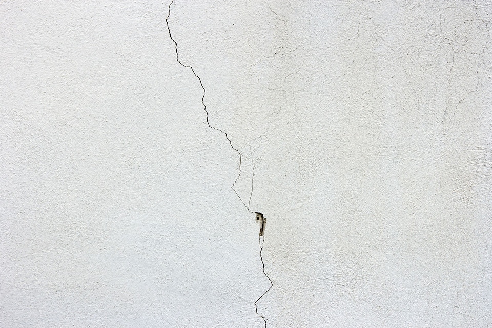 Concrete construction grey