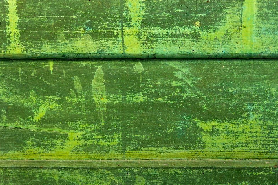 Abstract dark green design