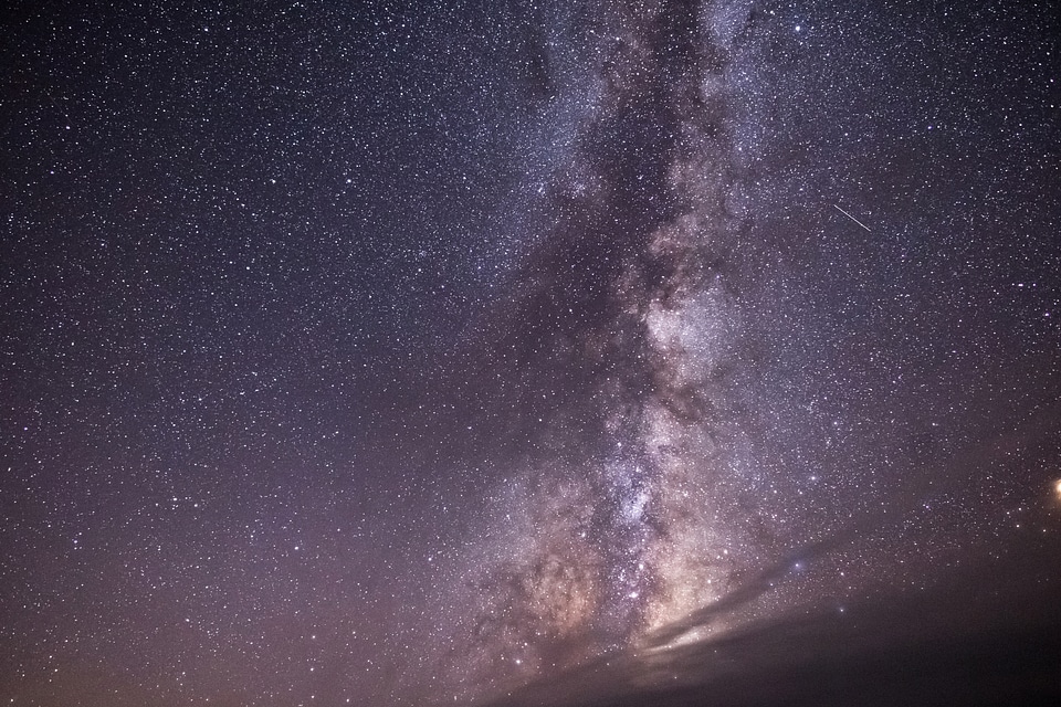 Astronomy black cloud