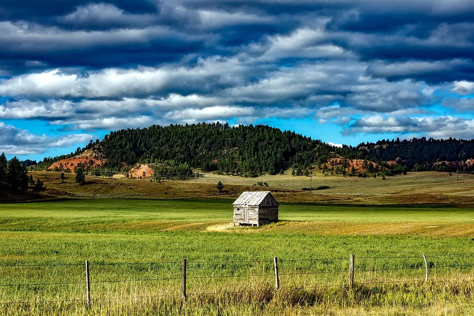 Agriculture barn beautiful photo