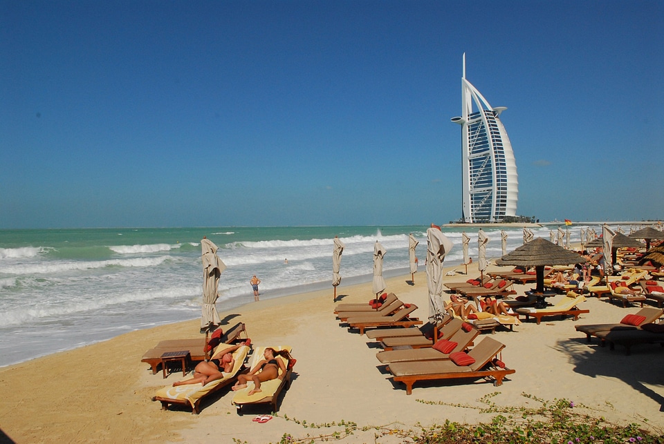 Sky burj al arab horizon