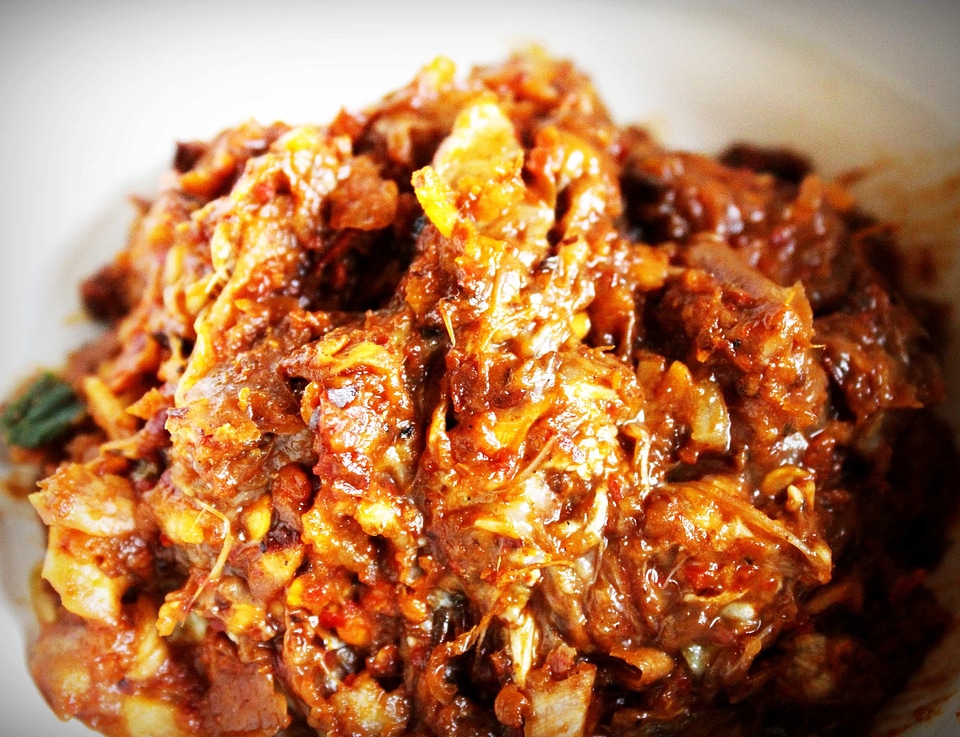 Barbecue beef calorie