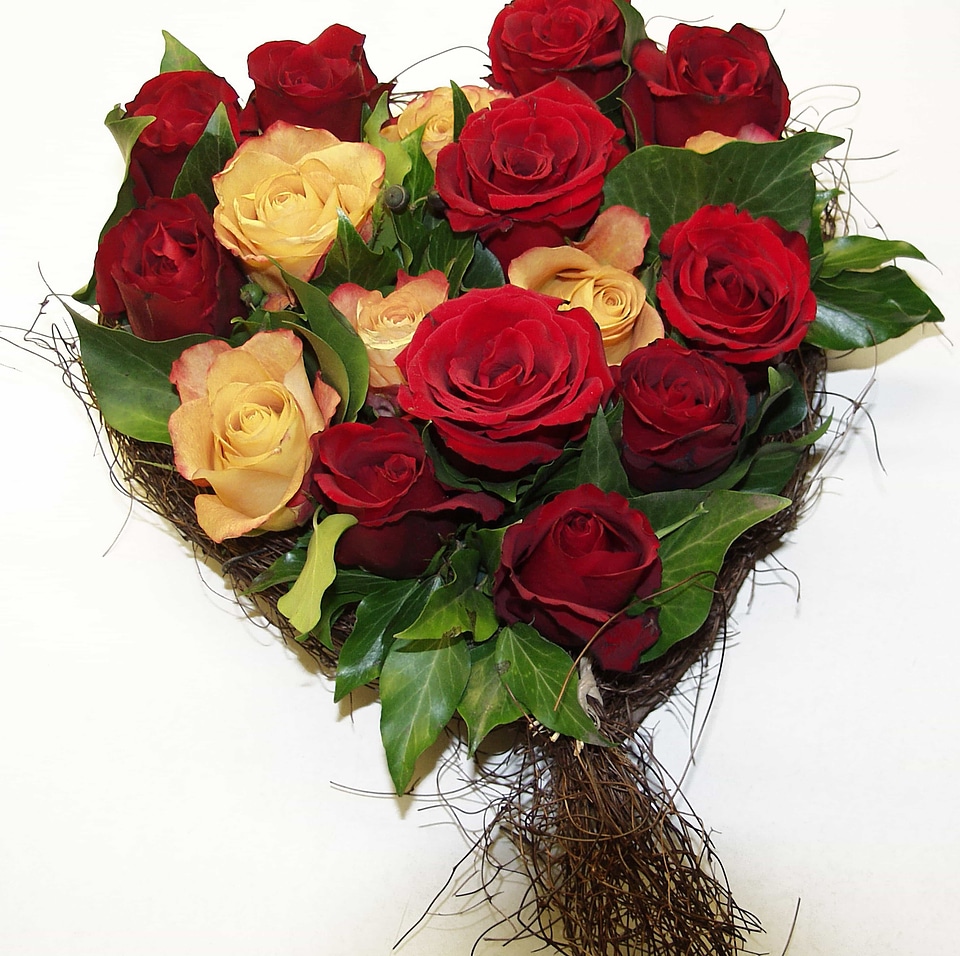 Arrangement beautiful flowers birthday