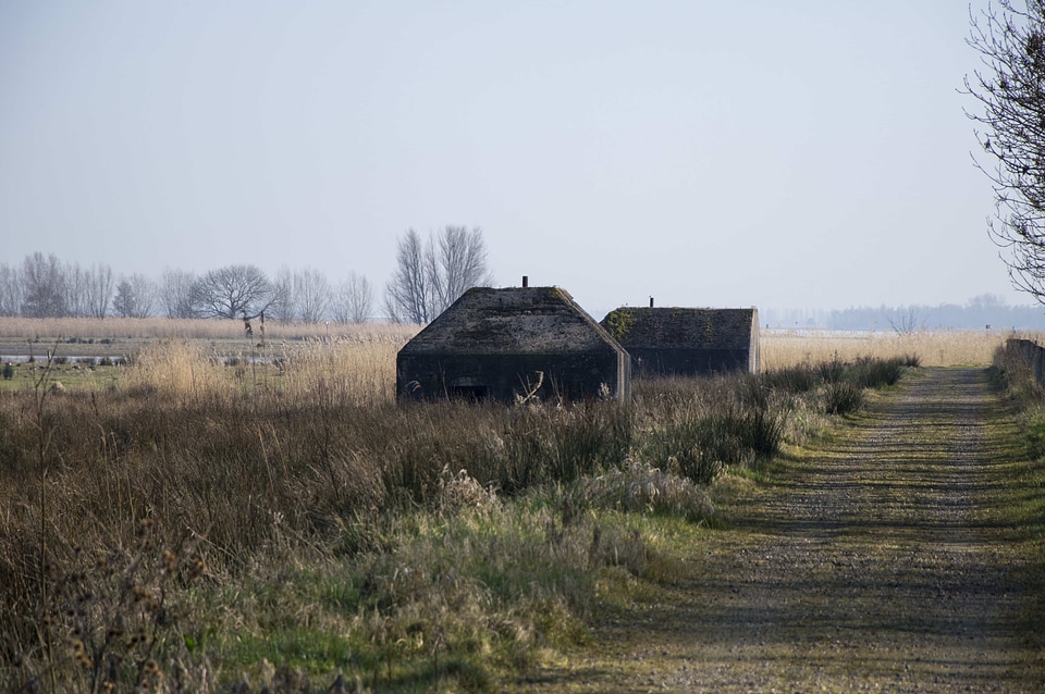 Agriculture barn cloud photo