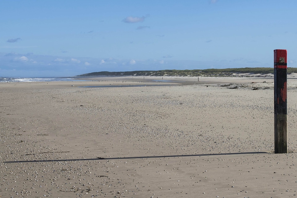 Beach cloud coast photo