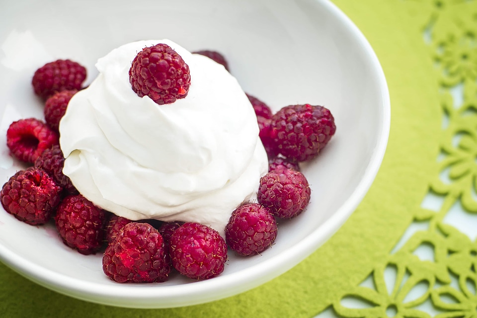 Beautiful Photo berry breakfast