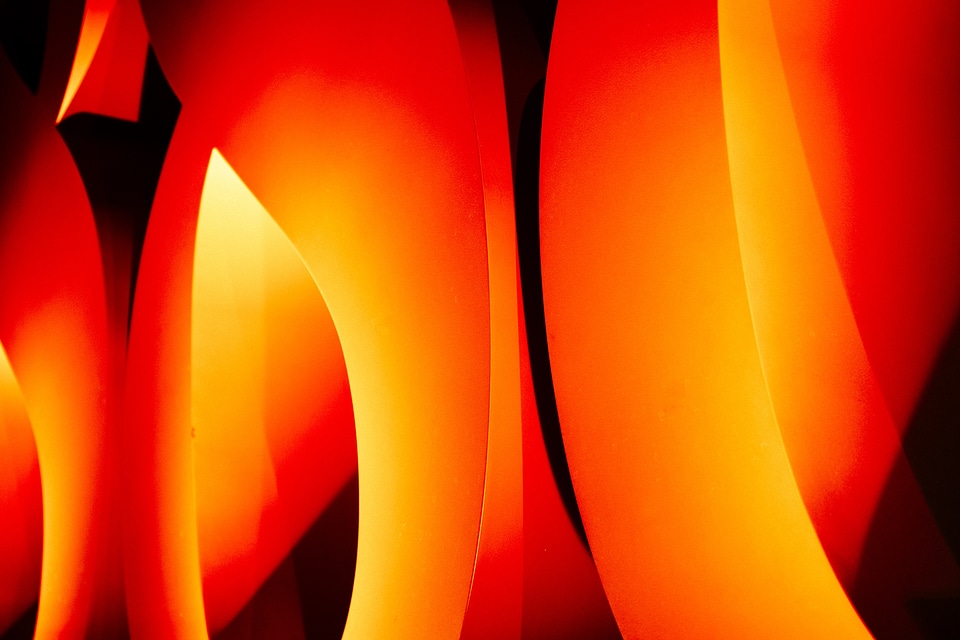 Abstract curves modern arts