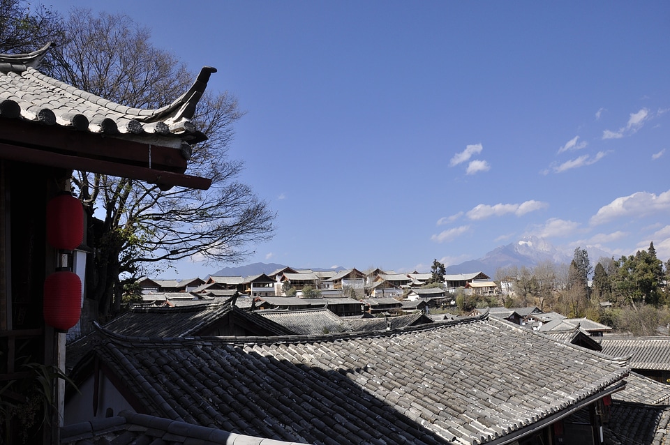 Roof traditional sky