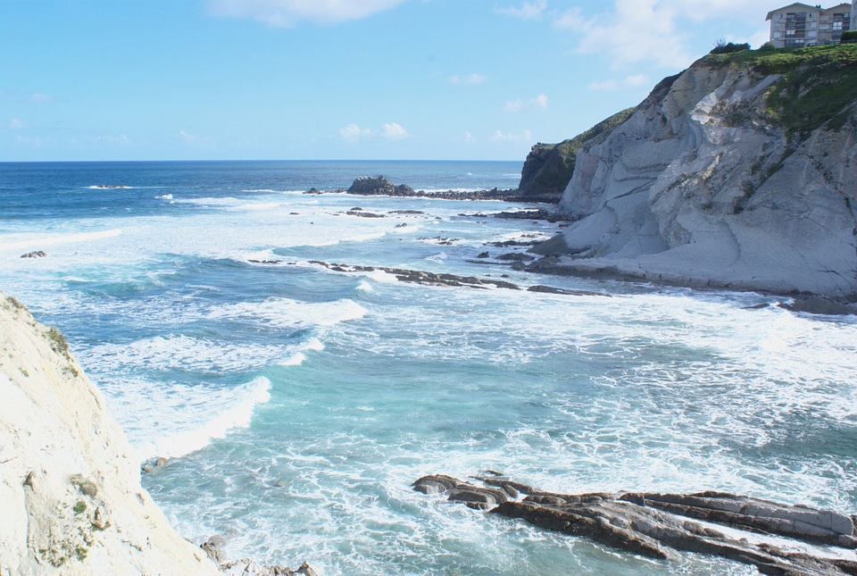 Sopelana coastal maritime landscape