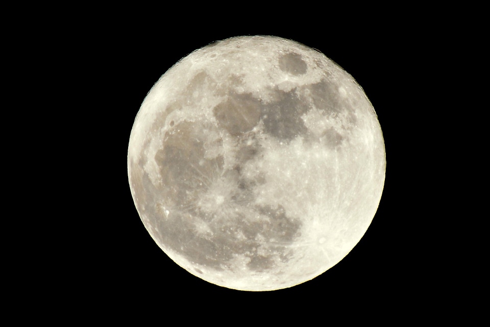Moon full moon night