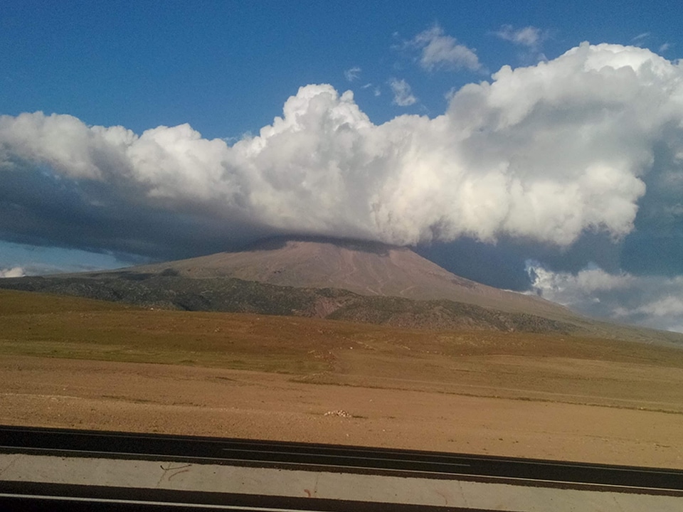 Cloud daylight desert