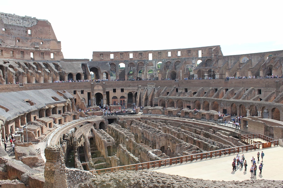 Amphitheater ancient architectural style