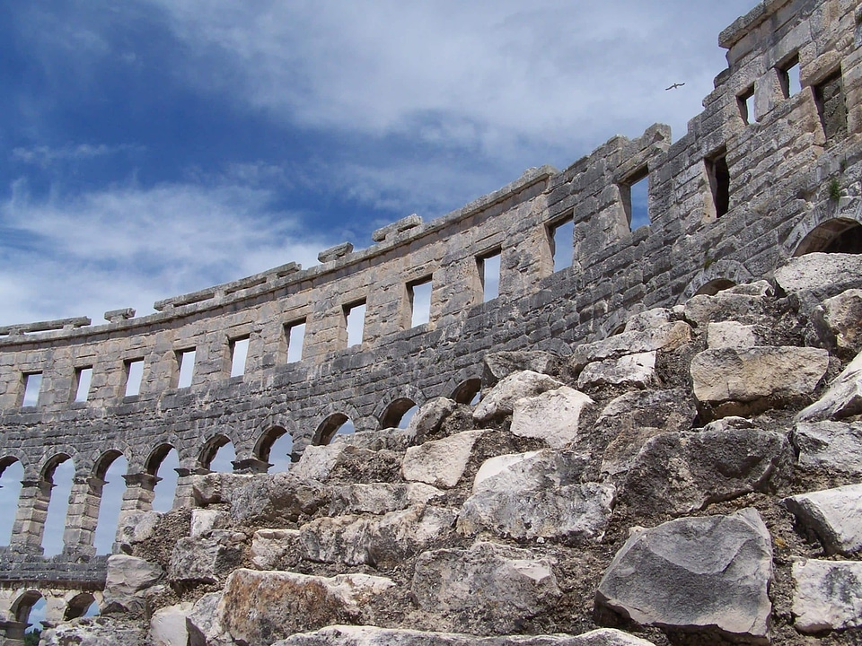 Ancient archaeology architectural style