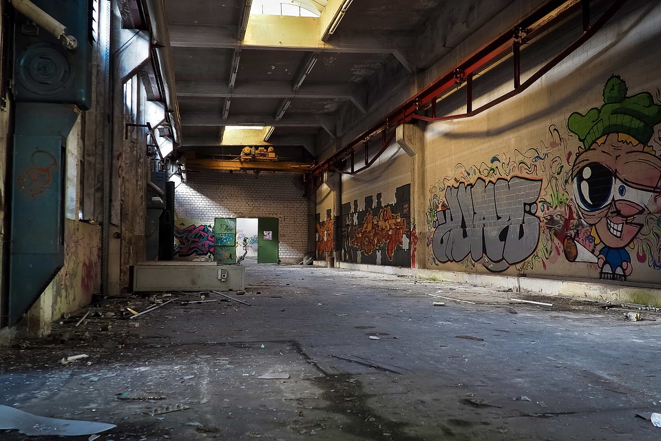 Alley architecture city