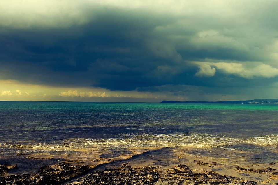 Beach beautiful photo cloud photo