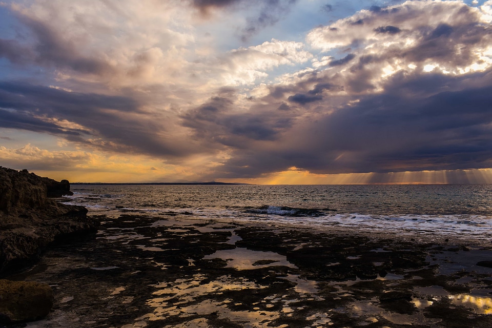 Atmosphere beach beautiful photo photo