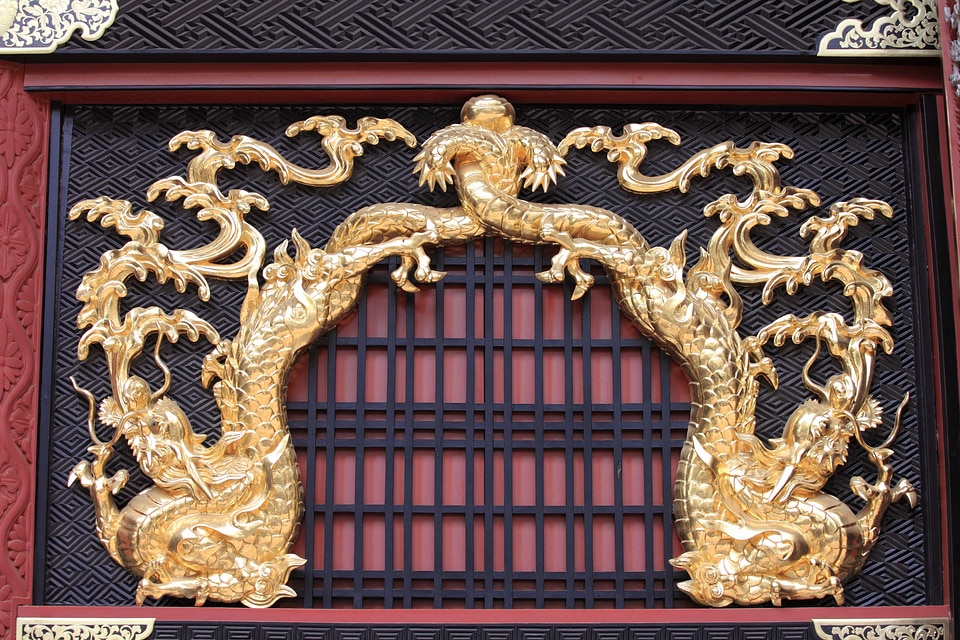Ancient antique architecture
