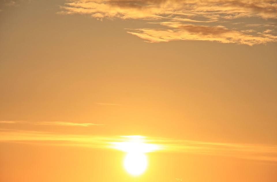 Cloud dawn dusk