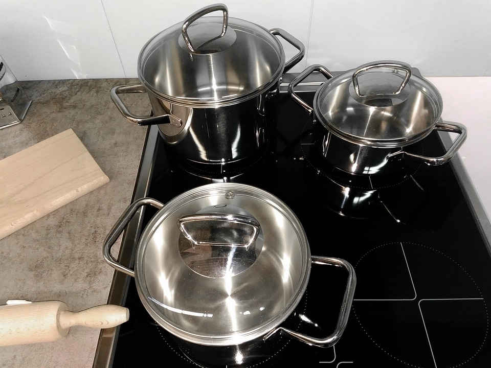Chrome cooker cookware