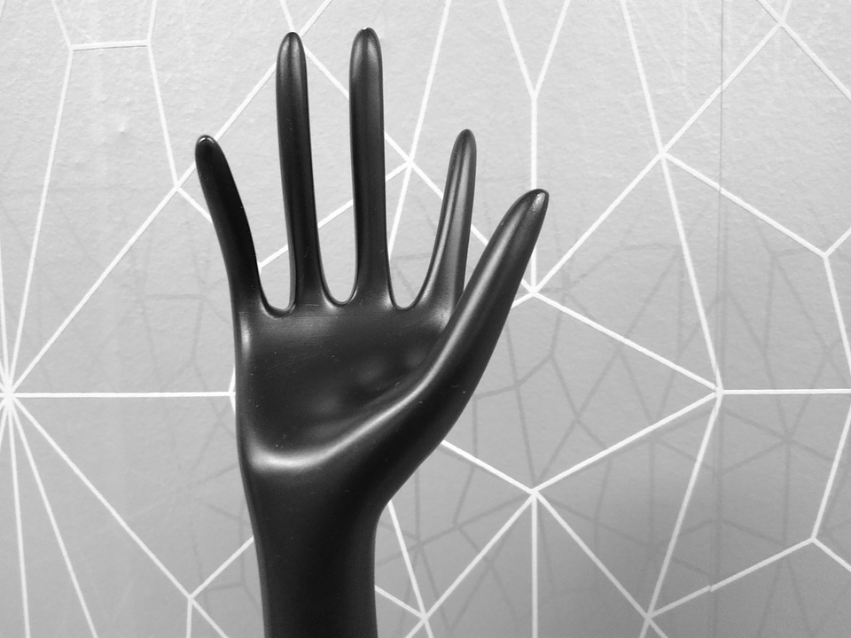 Art black black and white