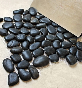 Black decoration interior decoration