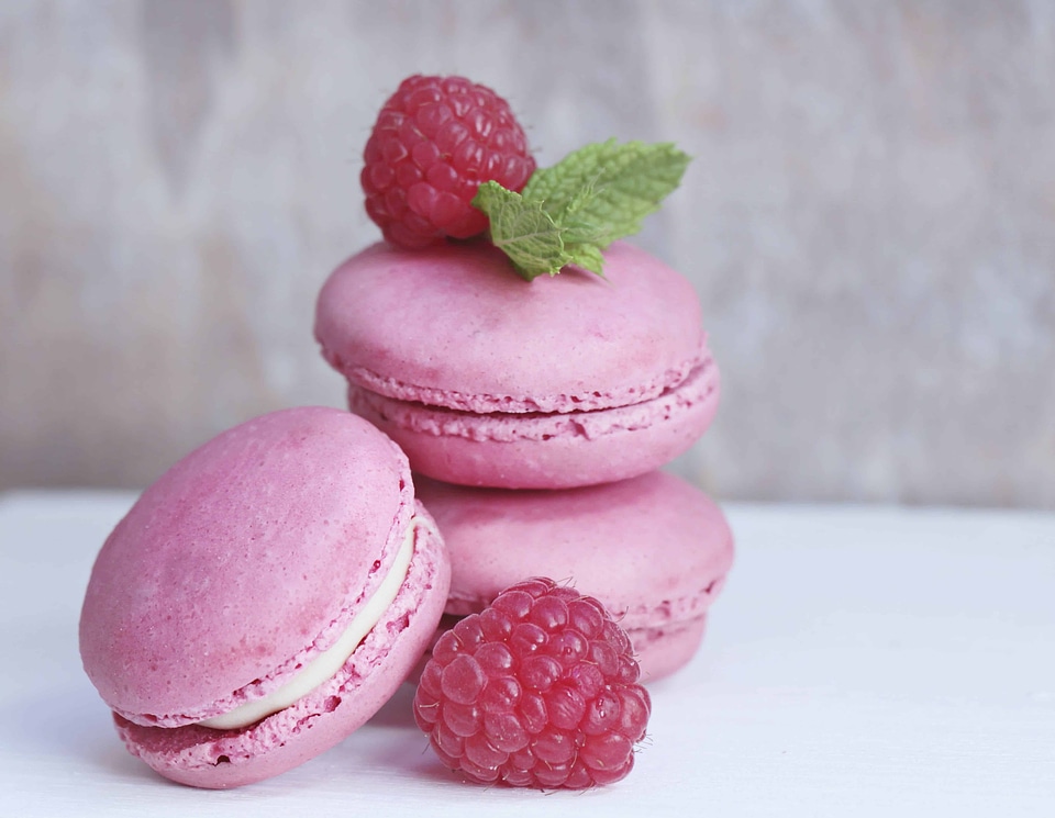 Beautiful Photo berry biscuit