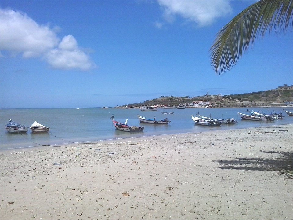 Beach beautiful photo cloud