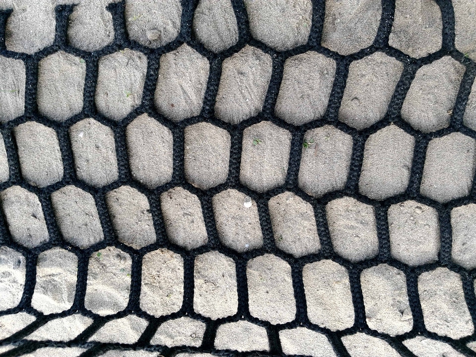 Abstract design ground
