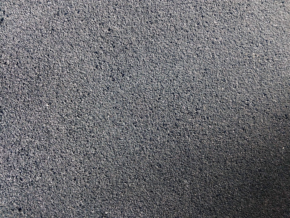 Abstract asphalt construction