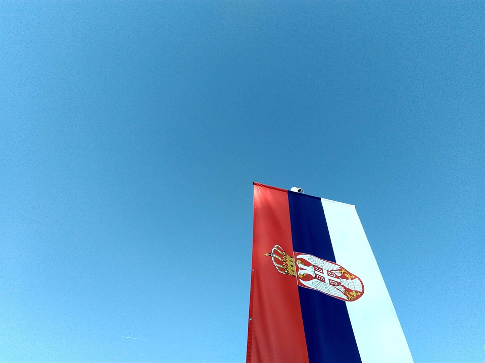 Blue Sky cloud emblem