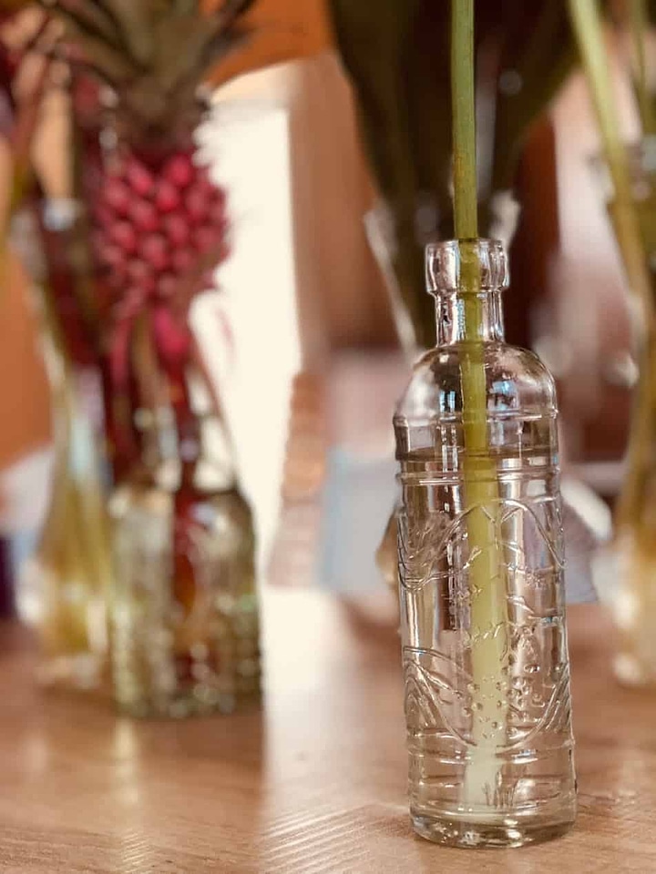 Bottle decoration food
