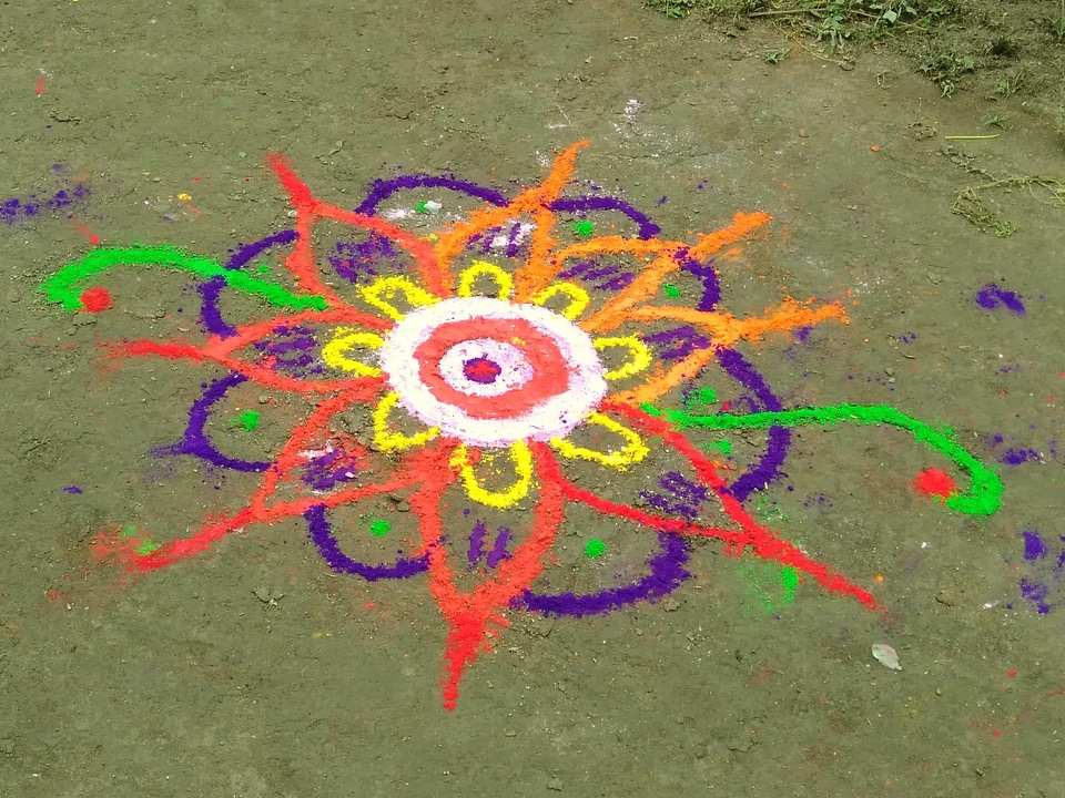 Chalk color colorful