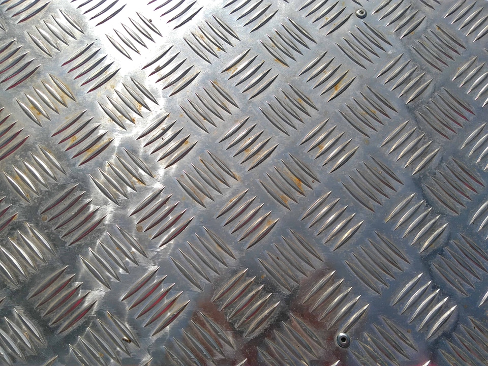 Abstract aluminum beautiful photo
