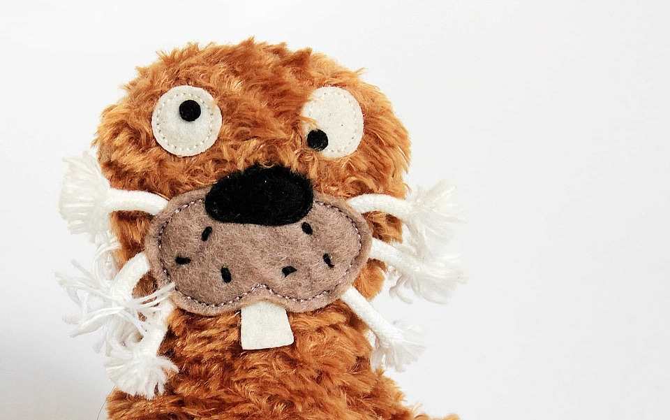Brown childhood decoration
