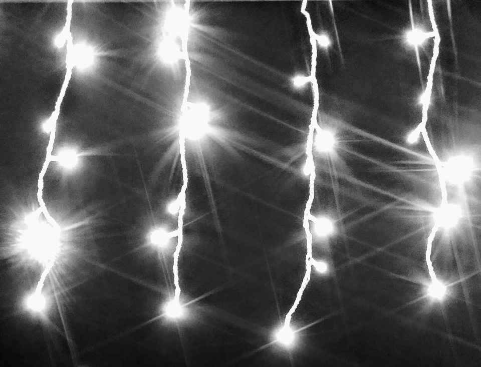 Backlight black black and white