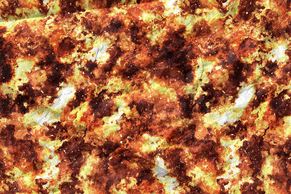 Abstract design metal