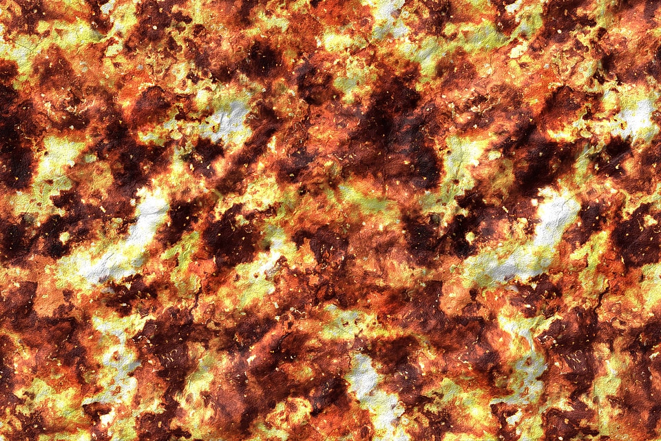 Abstract design metal