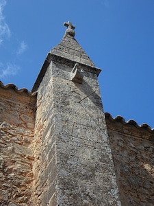 Clock tower spain mallorca photo