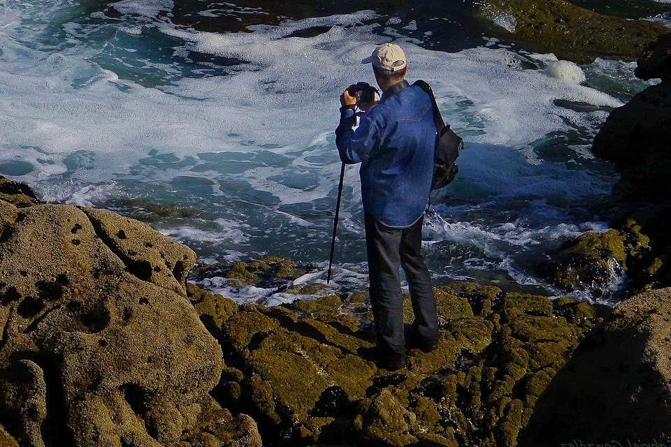 Adventure coastline hike