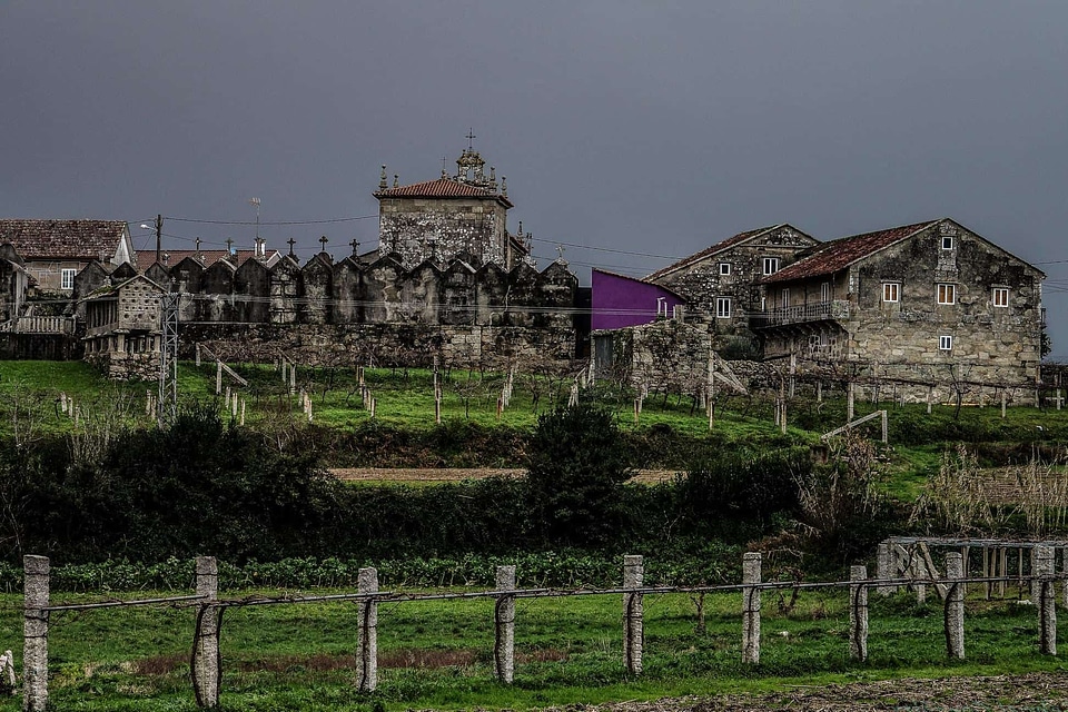 Ancient architecture castle