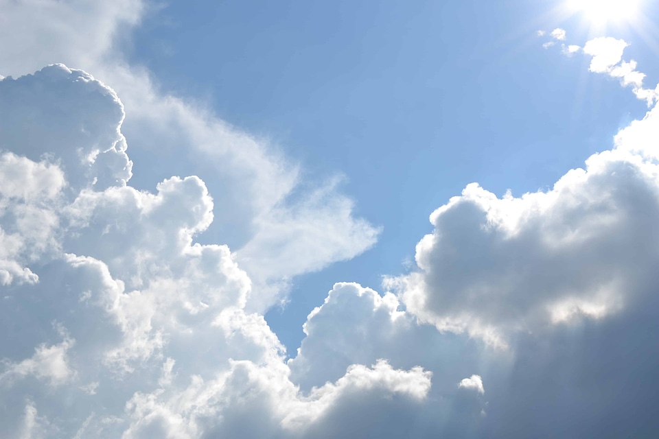 Air atmosphere azure