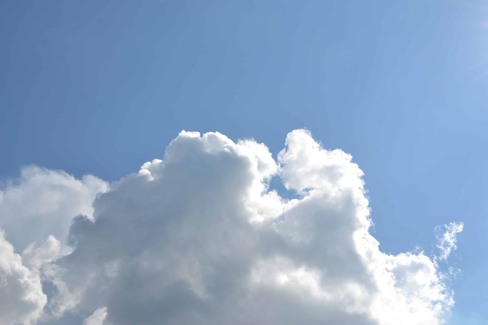 Atmosphere blue blue sky