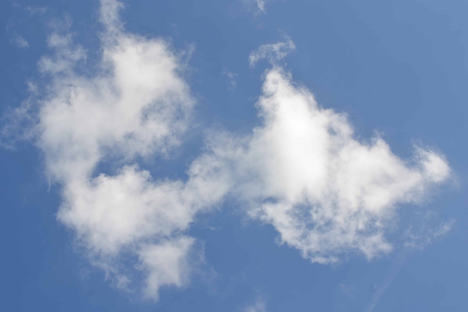 Air atmosphere blue