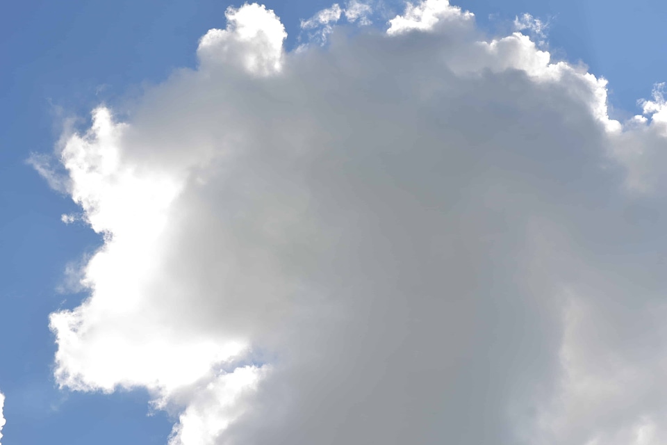 Air atmosphere blue