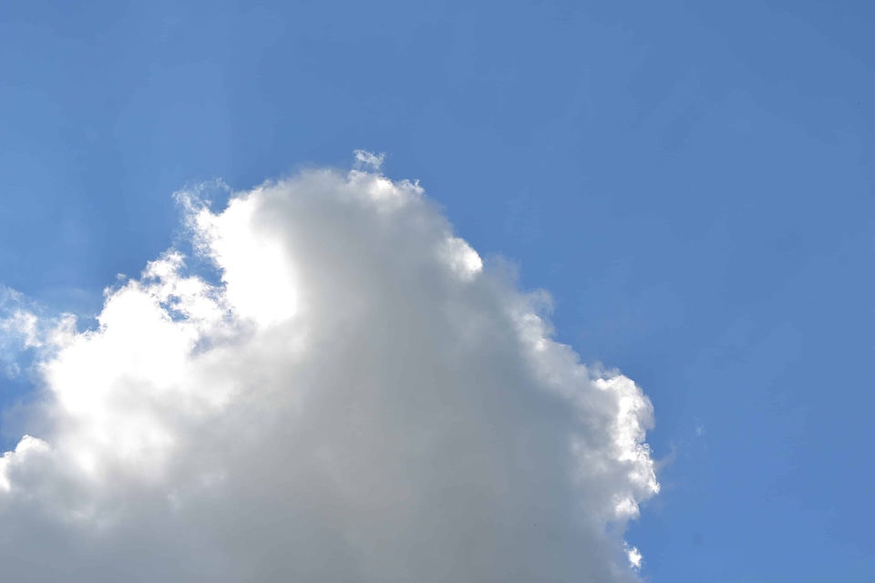Air atmosphere blue