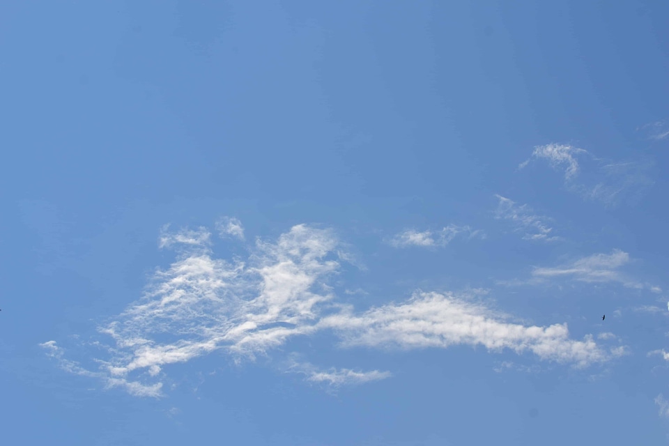 Air atmosphere blue
